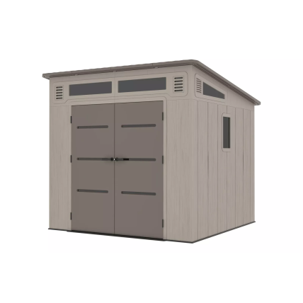 Sodo įrankių namelis CHESTER 8×8, rudas Sodo įrankių namelis CHESTER 8×8, rudas