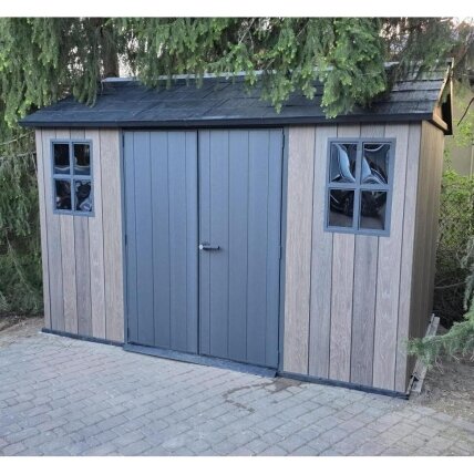 Sodo sandėliukas Keter Signature Apex 1175 Walnut, 8 m² 7 Sodo sandėliukas Keter Signature Apex 1175 Walnut, 8 m² 7