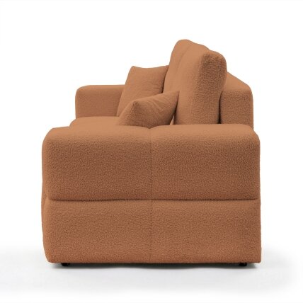 Sofa BUENO su miego funkcija ir patalynės dėže Spalvos: Centaur 06 (Oranžinė) 3 Sofa BUENO su miego funkcija ir patalynės dėže Spalvos: Centaur 06 (Oranžinė) 3