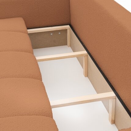 Sofa BUENO su miego funkcija ir patalynės dėže Spalvos: Centaur 06 (Oranžinė) 5 Sofa BUENO su miego funkcija ir patalynės dėže Spalvos: Centaur 06 (Oranžinė) 5