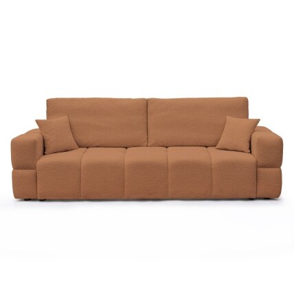 Sofa BUENO su miego funkcija ir patalynės dėže Spalvos: Centaur 06 (Oranžinė) 2 Sofa BUENO su miego funkcija ir patalynės dėže Spalvos: Centaur 06 (Oranžinė) 2