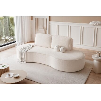 Minkšta sofa svetainei SOFIA su apvalintais šonais Spalvos: Abriamo 04 (Kreminė) Minkšta sofa svetainei SOFIA su apvalintais šonais Spalvos: Abriamo 04 (Kreminė)
