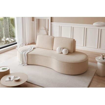 Svetainės minkšta sofa SOFIA su apvalintais šonais Spalvos: Abriamo 03 (Smėlinė) Svetainės minkšta sofa SOFIA su apvalintais šonais Spalvos: Abriamo 03 (Smėlinė)