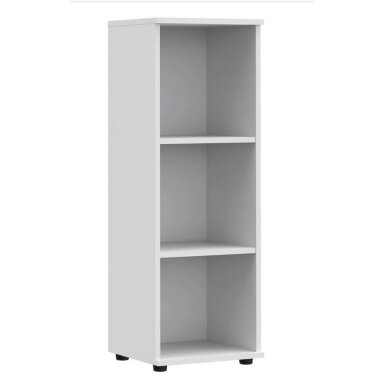 Spinta biurams su vitrina S42 White