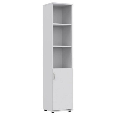 Spinta biurui su durimis S18 White