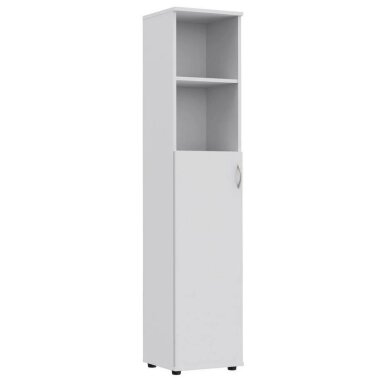 Spinta biurui su durimis S19 White