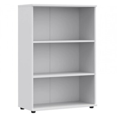 Spinta ofisui su lentynomis S34 White