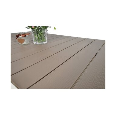 Stalas FLORENCE white cappuccino