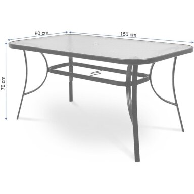 Stalas HOLIDAY 150 graphite