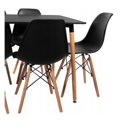 Stalas Milano 120 Black
