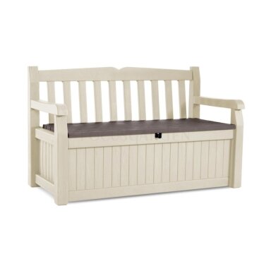 Suolas/skrynia EDEN GARDEN BENCH 265 L brown beige