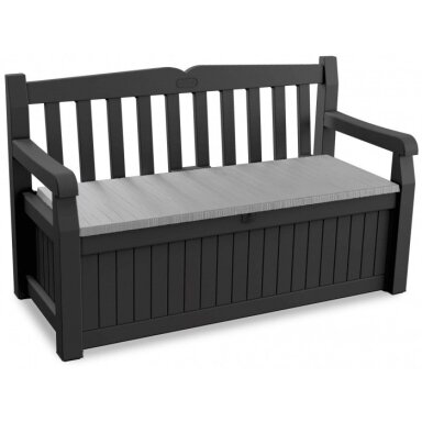 Suolas/skrynia EDEN GARDEN BENCH 265L Graphite