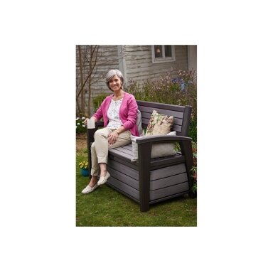 Suolas/skrynia HUDSON STORAGE BENCH 227L brown