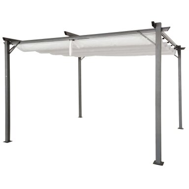 Terasos Pergola SPINT 3x4 Anthracite/White - AVRAHOME
