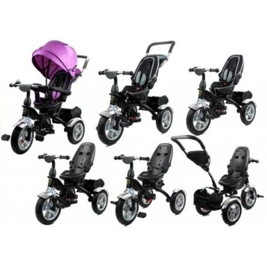 Triratukas PRO500 Violetinis