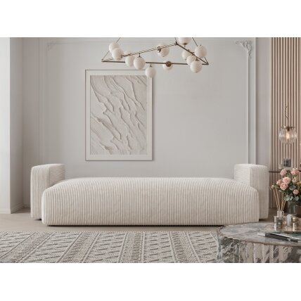 Trivietė sofa su miego funkcija PIANO Spalvos: Poso 100 (Kreminė) 3 Trivietė sofa su miego funkcija PIANO Spalvos: Poso 100 (Kreminė) 3