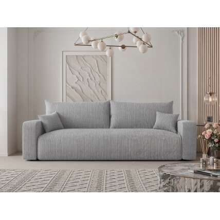 Trivietė sofa su miego funkcija PIANO Spalvos: Poso 110 (šviesiai pilka) 5