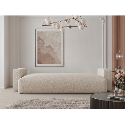 Trivietė sofa su miego funkcija PIANO Spalvos: Boucle C1 (Kreminė) 2 Trivietė sofa su miego funkcija PIANO Spalvos: Boucle C1 (Kreminė) 2