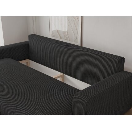 Trivietė sofa su miego funkcija PIANO Spalvos: Poso 135 (antracitas) 3 Trivietė sofa su miego funkcija PIANO Spalvos: Poso 135 (antracitas) 3
