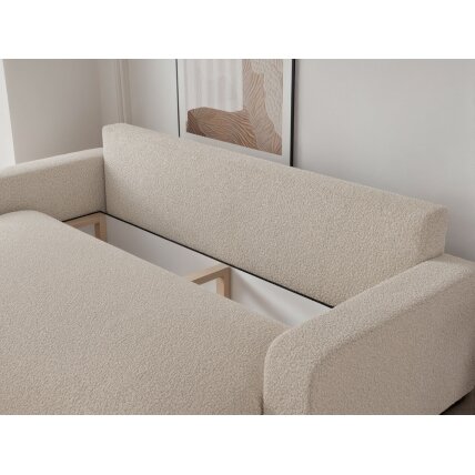 Trivietė sofa su miego funkcija PIANO Spalvos: Boucle C1 (Kreminė) 6 Trivietė sofa su miego funkcija PIANO Spalvos: Boucle C1 (Kreminė) 6