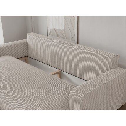 Trivietė sofa su miego funkcija PIANO Spalvos: Poso 100 (Kreminė) 2 Trivietė sofa su miego funkcija PIANO Spalvos: Poso 100 (Kreminė) 2