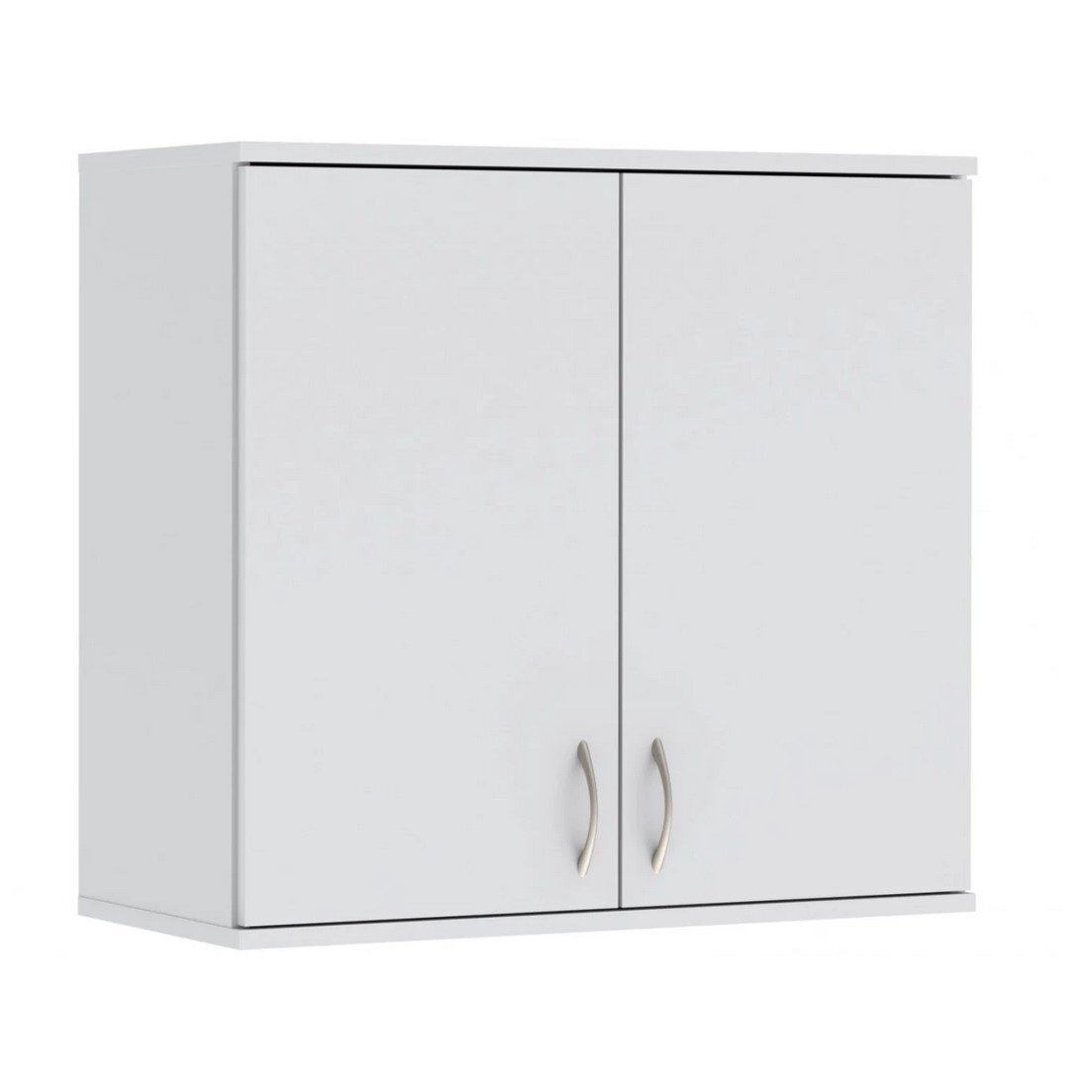 Uždara ofiso spinta su durelėmis S57 White Uždara ofiso spinta su durelėmis S57 White