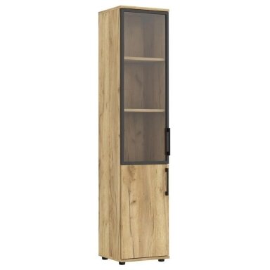 Uždara biuro spinta su vitrina S21 Craft
