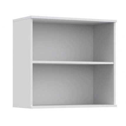 Uždara ofiso spinta su durelėmis S57 White 1 Uždara ofiso spinta su durelėmis S57 White 1