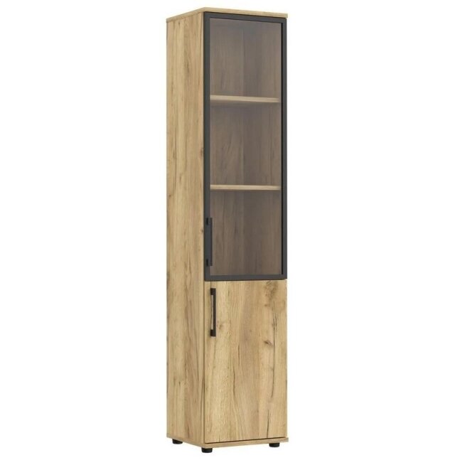 Uždara biuro spinta su vitrina S22 Craft Uždara biuro spinta su vitrina S22 Craft