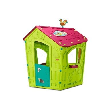 Vaikų namelis MAGIC PLAYHOUSE green/violet